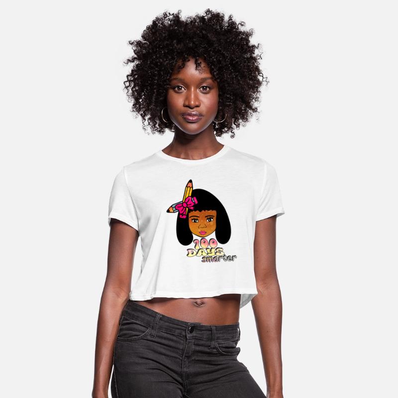 Afro Girl Celebrates 100 Days of School