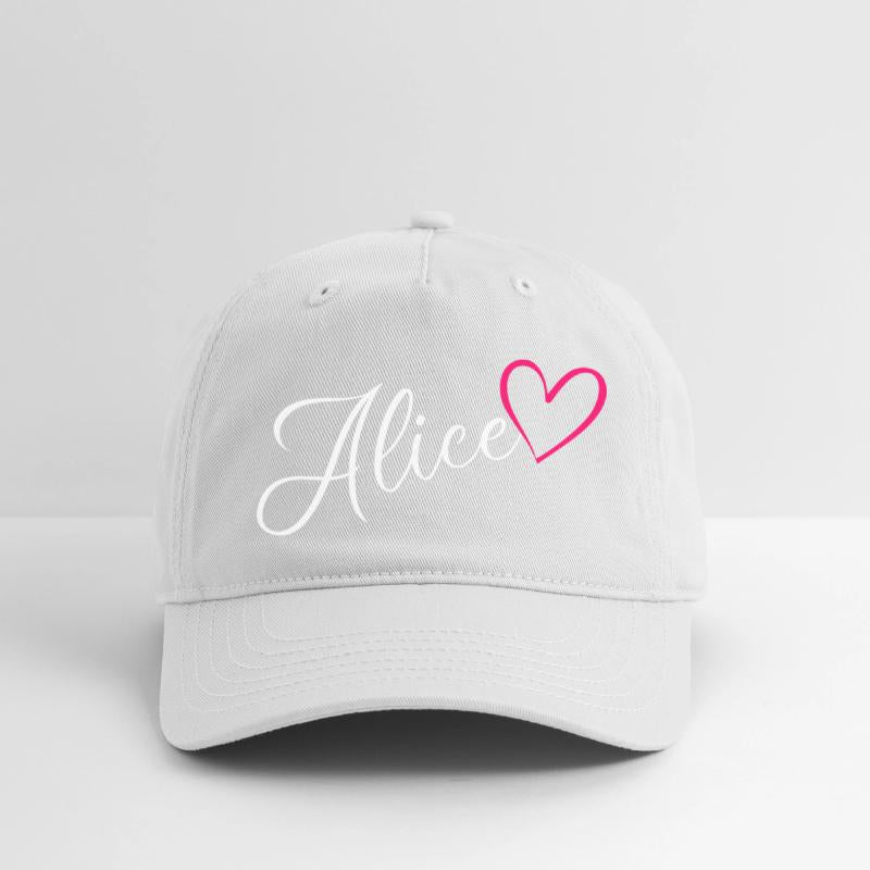 Alice Name Pink Heart