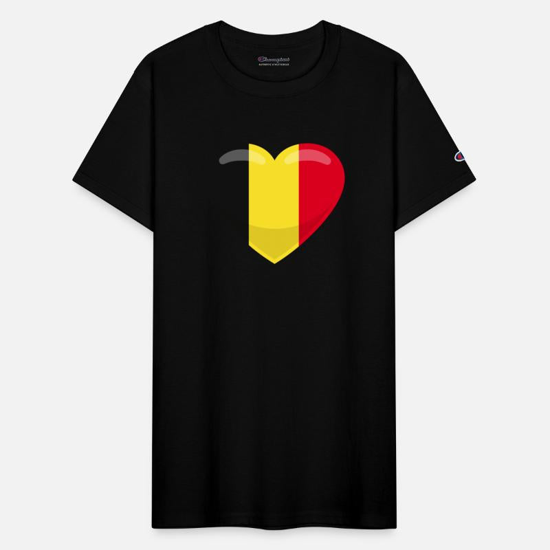 Belgium Flag Heart