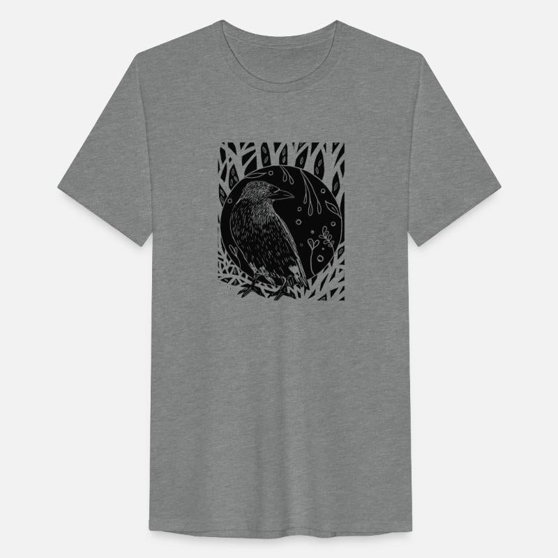 Black and White Raven