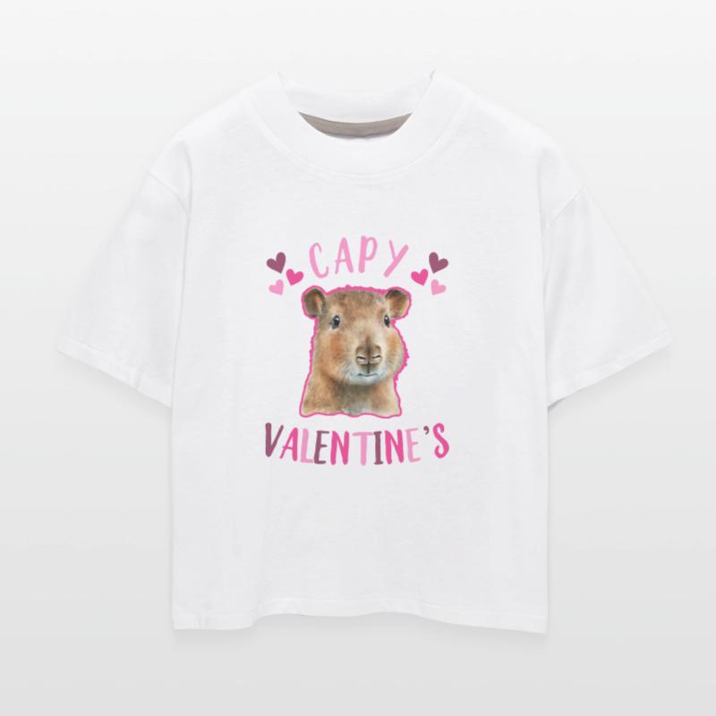 Capy Valentines Day Cute Capybara Love