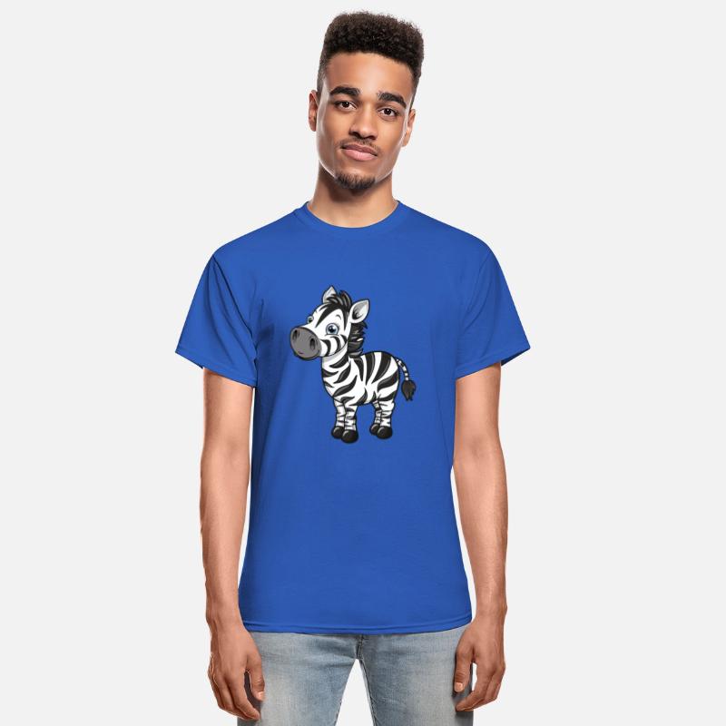 Charming Zebra Character with Big Eyes