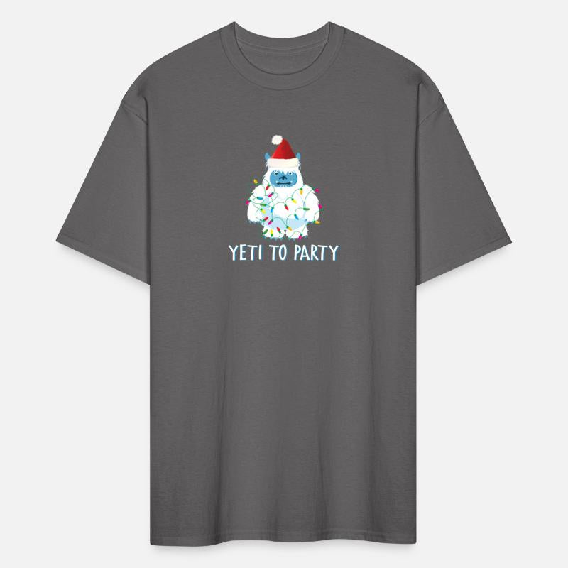 Christmas Yeti To Party T Shirt Cute Yeti for Xmas