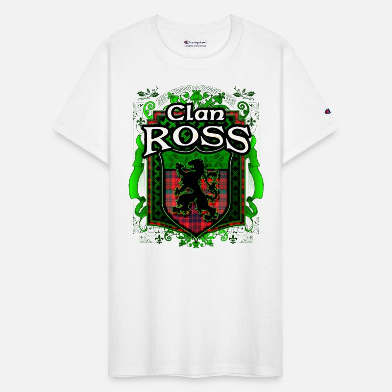 Clan Ross Tartan Rampant Lion Celtic