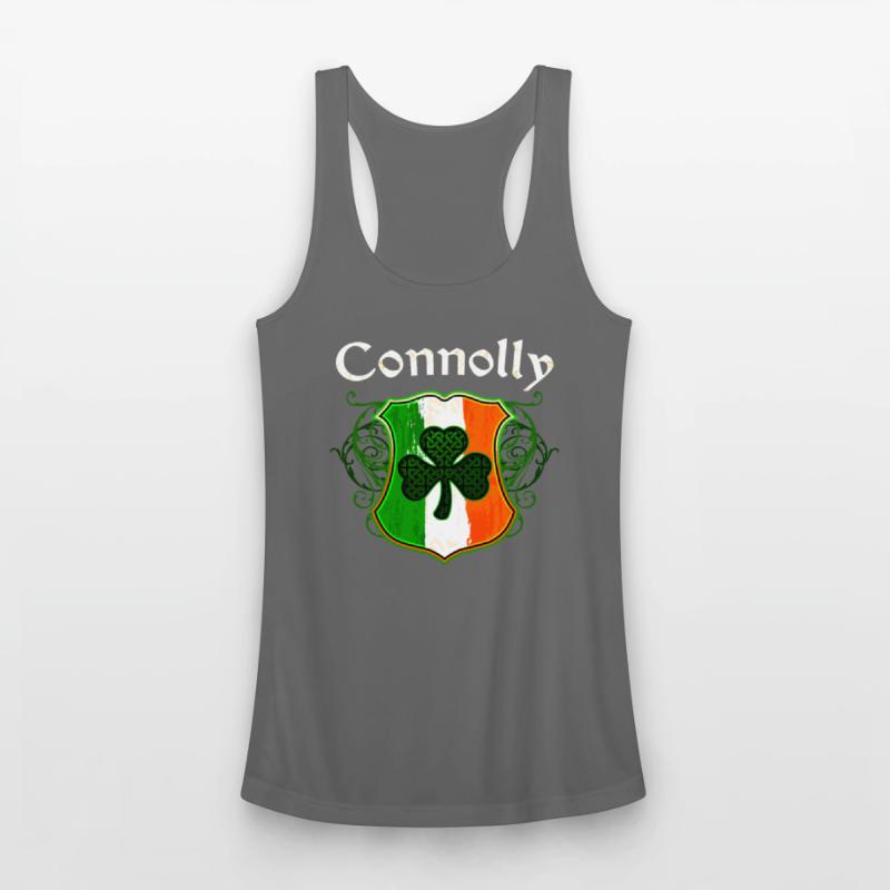Connolly Irish Surname Ireland Flag Shamrock