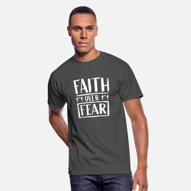 Faith over Fear Love Jesus Christ Religion Quote