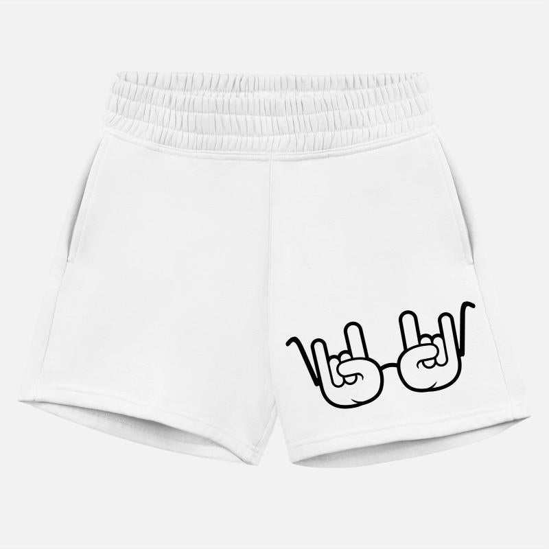 Funny Heavy Metal Sunglasses Horns Hand Gesture