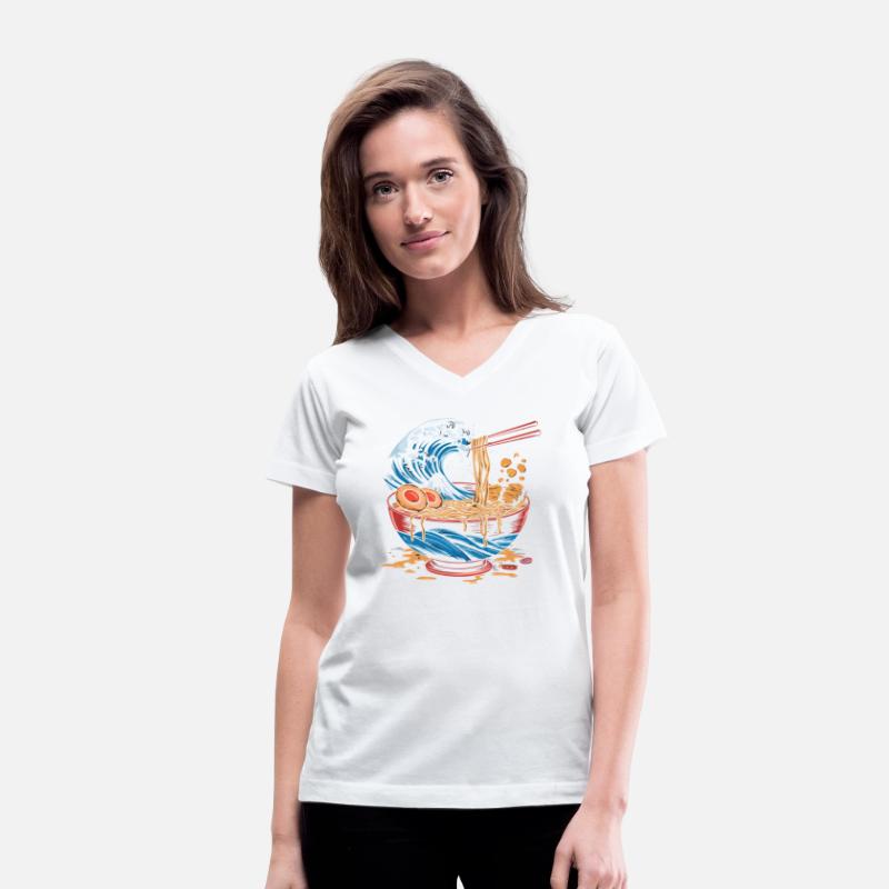 Great Wave Ramen Art Design