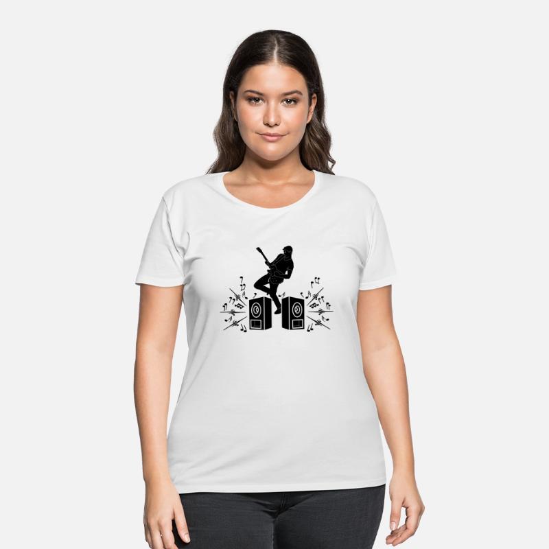 Guitar player with electric guitar