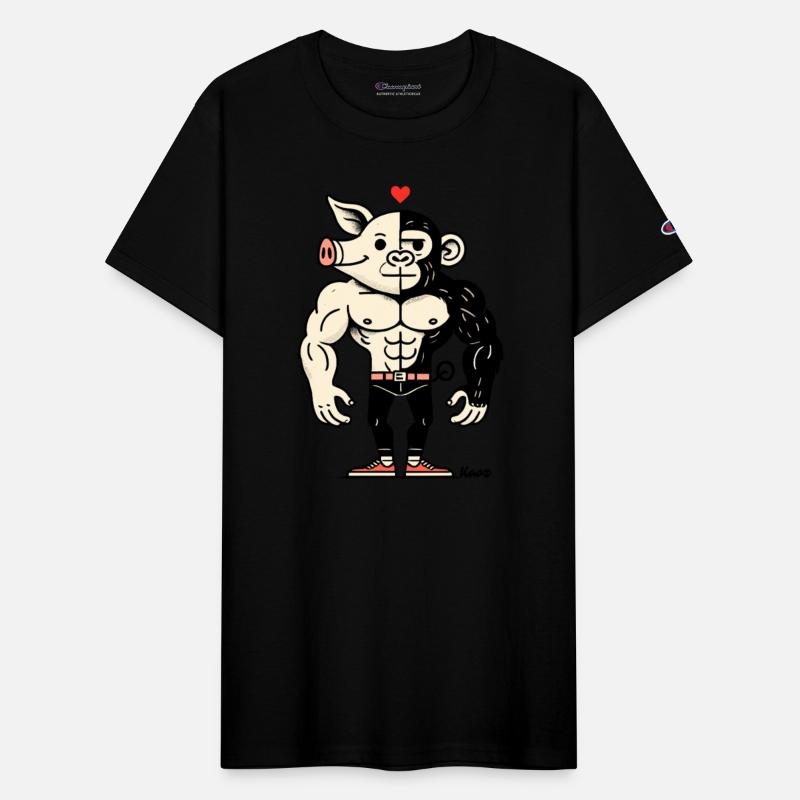Half Pig, Half Ape – Full Muscle Love