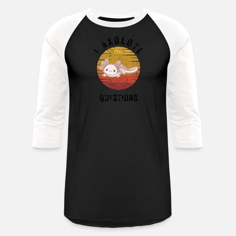 I Axolotl QUISTIONS Cute Axolotl Retro