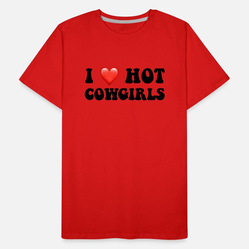 I Love Hot Cowgirls, Rodeo Country Music Design