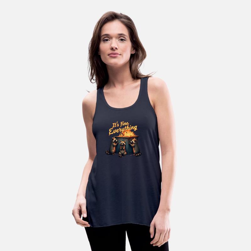 It's Fine Everything Is Fine Dumpster Fire T-Shirt
