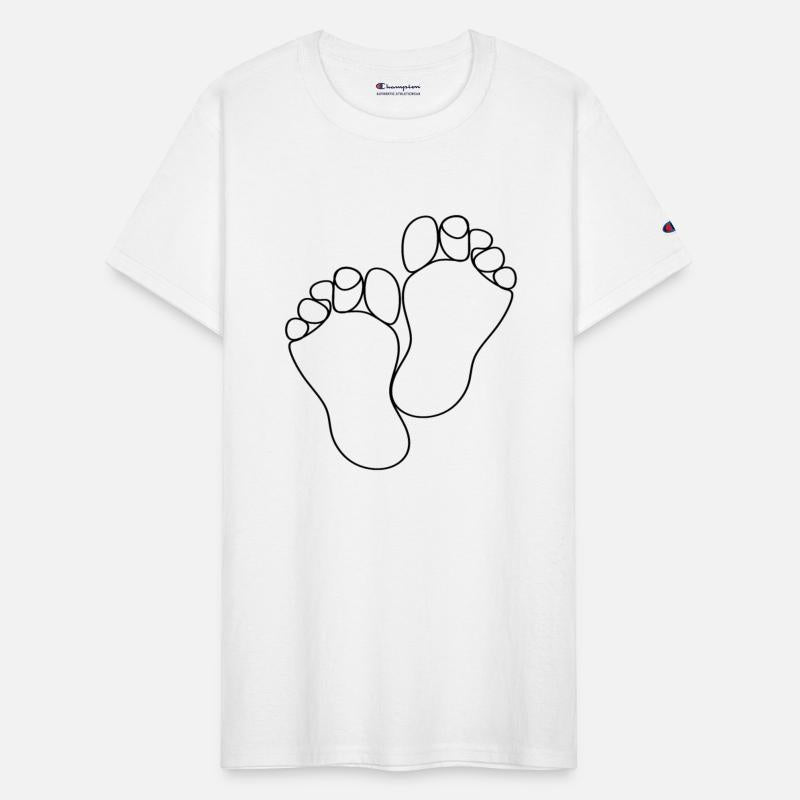 LINE ART DRAWING FOOT FEET