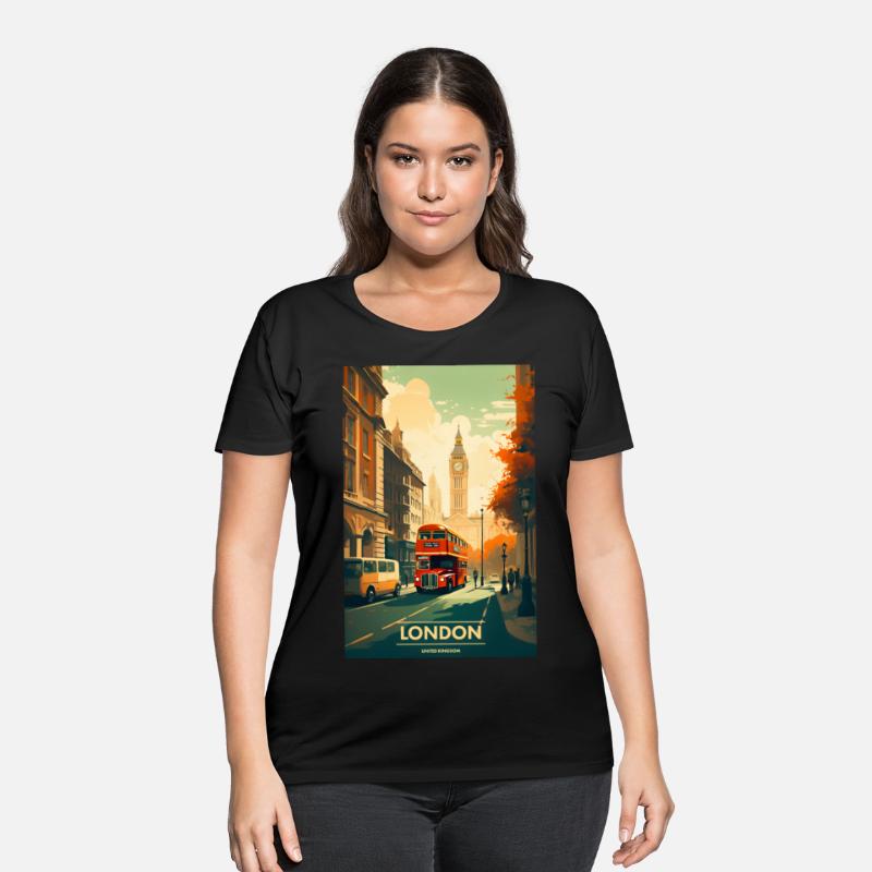 London Vintage Travel Poster