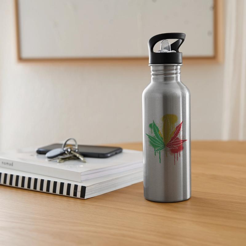 Marijuana Cannabis Leaf Rasta Jamaican Flag Weed