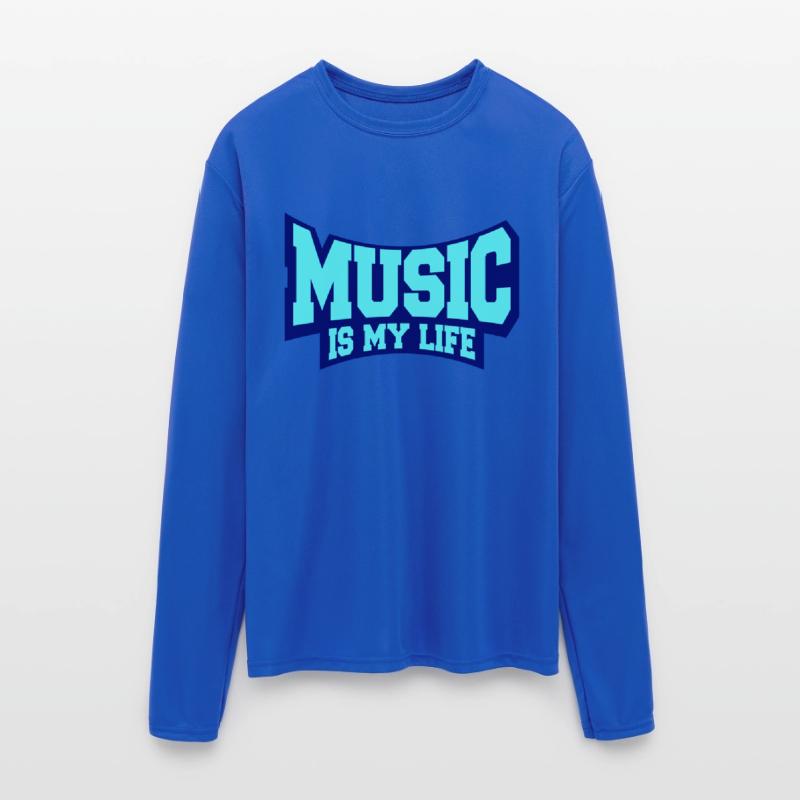 Music is my Life Love Text Saying Club Party Dance