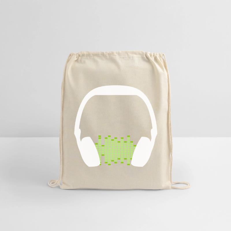 Music Love Headphone Equalizer Wave Bars Party