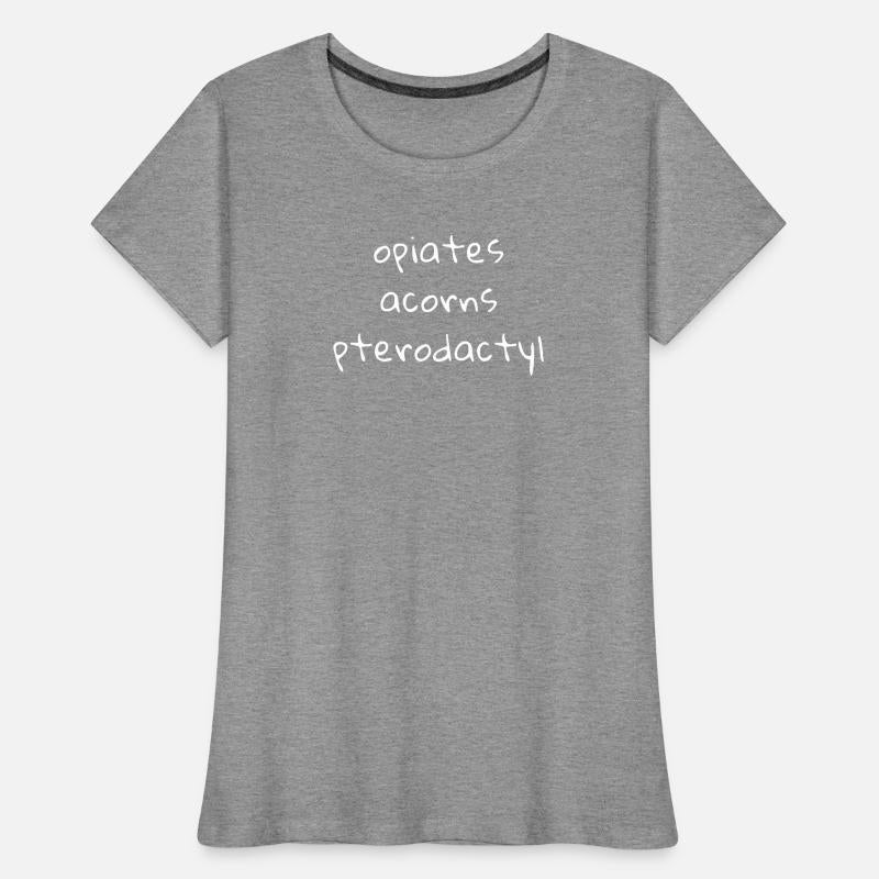 opiates acorns pterodactyl