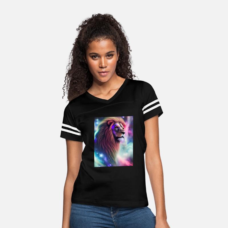 Rainbow Colored Lion