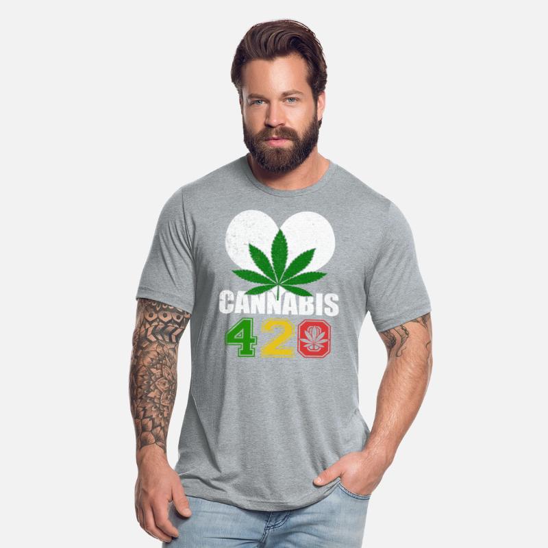 Sidesplitting 420 Love Herb Weed Marijuana Design