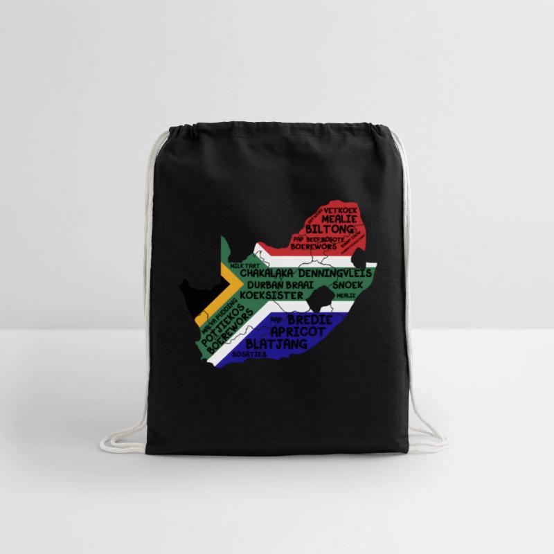 South Africa Flag Food Maps Africans