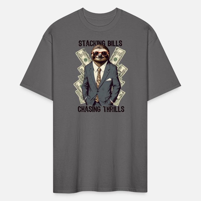 Stacking Bills Chasing Thrills Sloth Entrepreneur