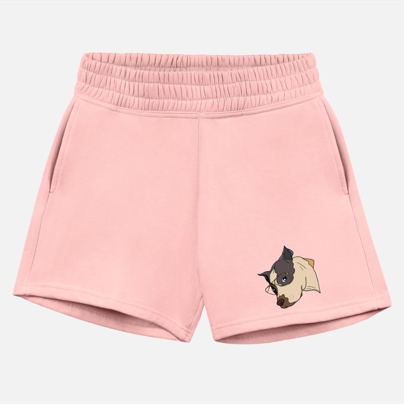 Stylish Dog with Gold Glasses