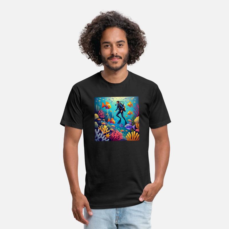 Swimming underwater T Shirt