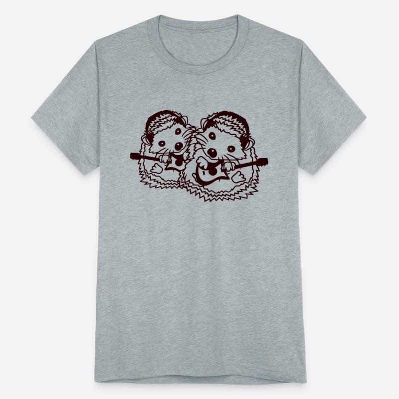 2 Hedgehogs Sweet Two Friends Guitar Playing Band
