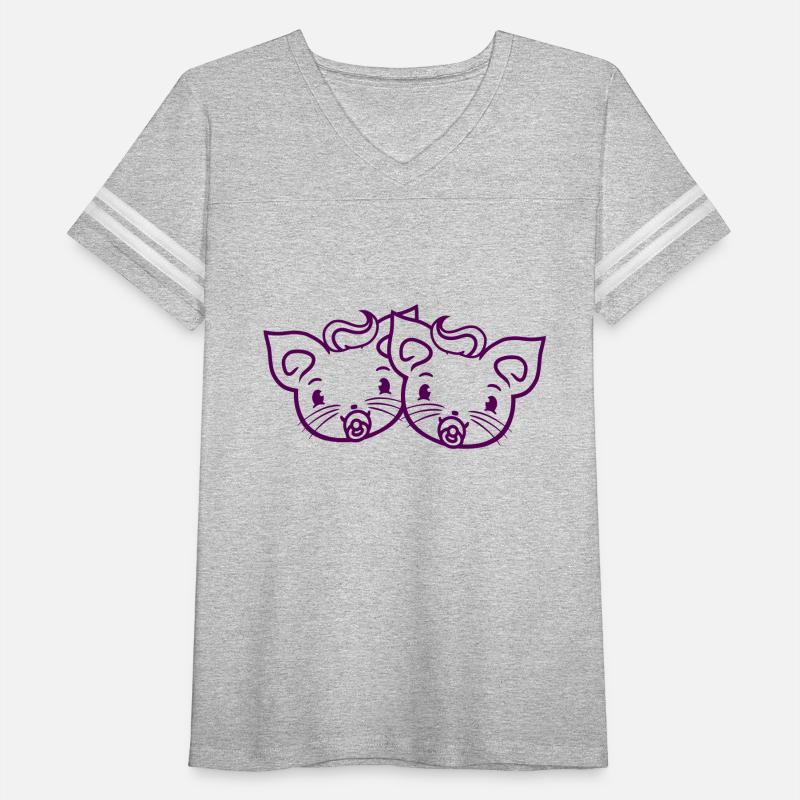 2 Pacifier Cats Two Cute Baby Siblings Twins Face