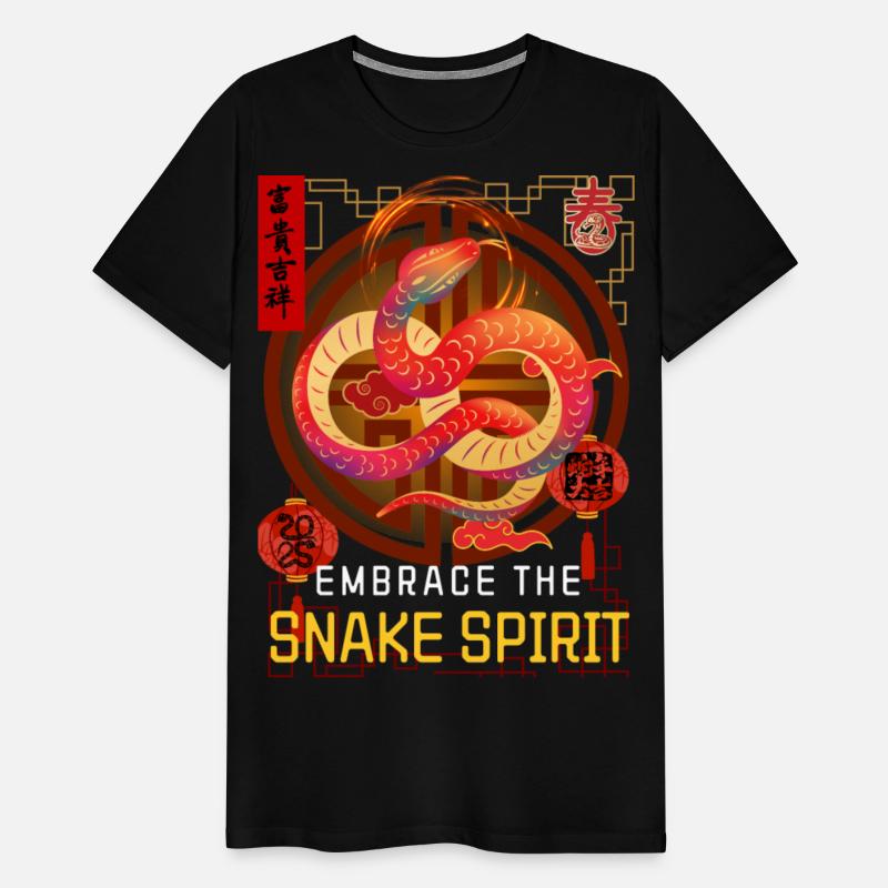 2025 Red Snake Spirit Lunar Art