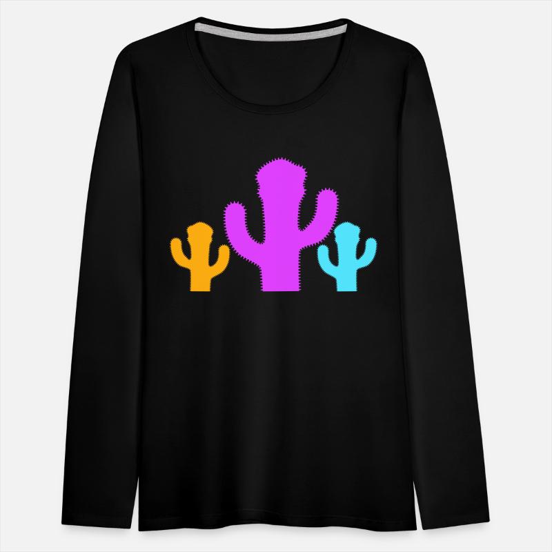 3 Colorful Cacti Three Cactus Prickly Desert Plant