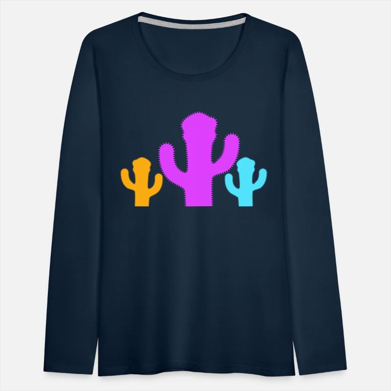 3 Colorful Cacti Three Cactus Prickly Desert Plant