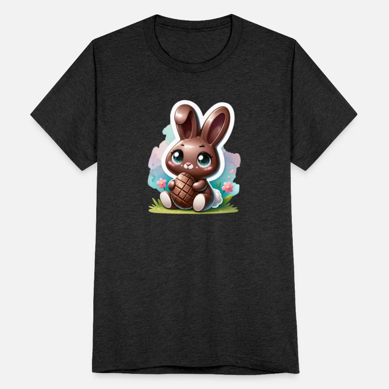 A Chocolate Bunny With an Easter Egg