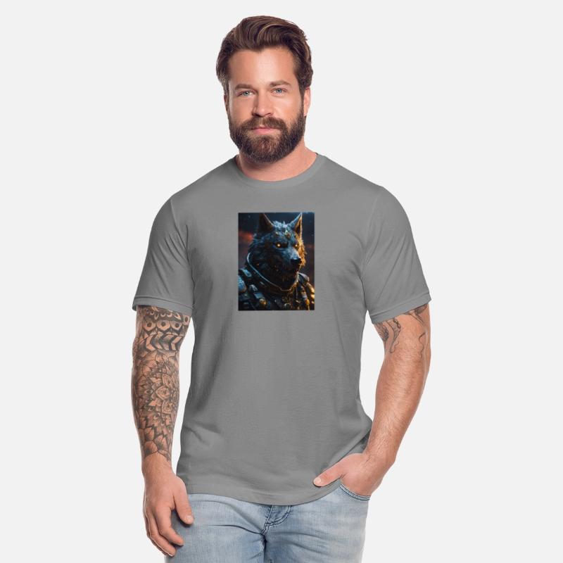 a monster with the head of a wolf