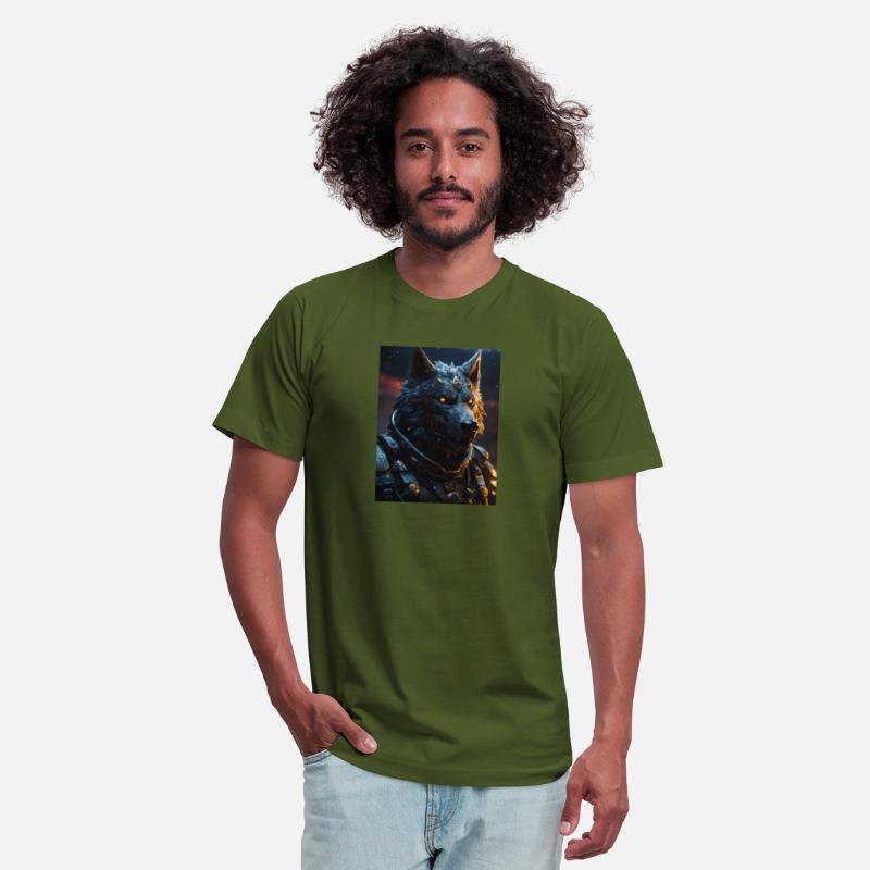 a monster with the head of a wolf