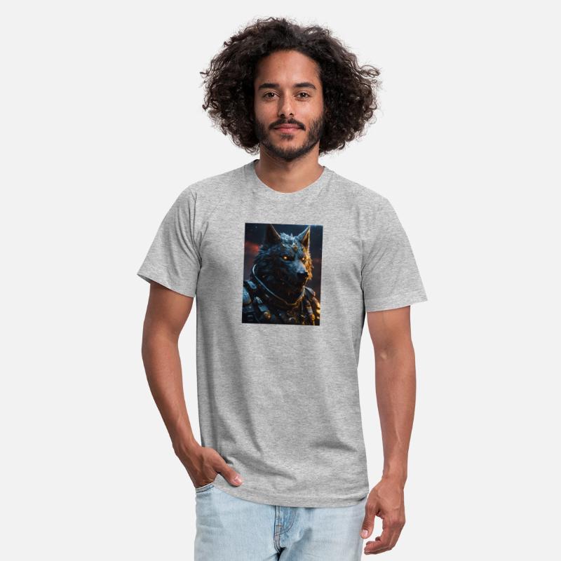 a monster with the head of a wolf