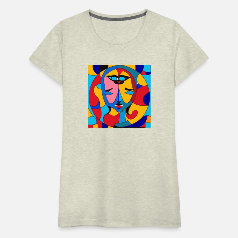 A Vibrant Symphony of Abstract Faces