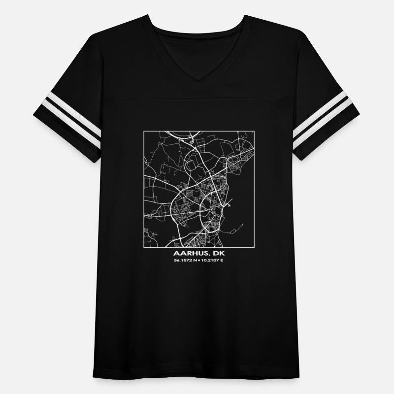 Aarhus City Streets Map