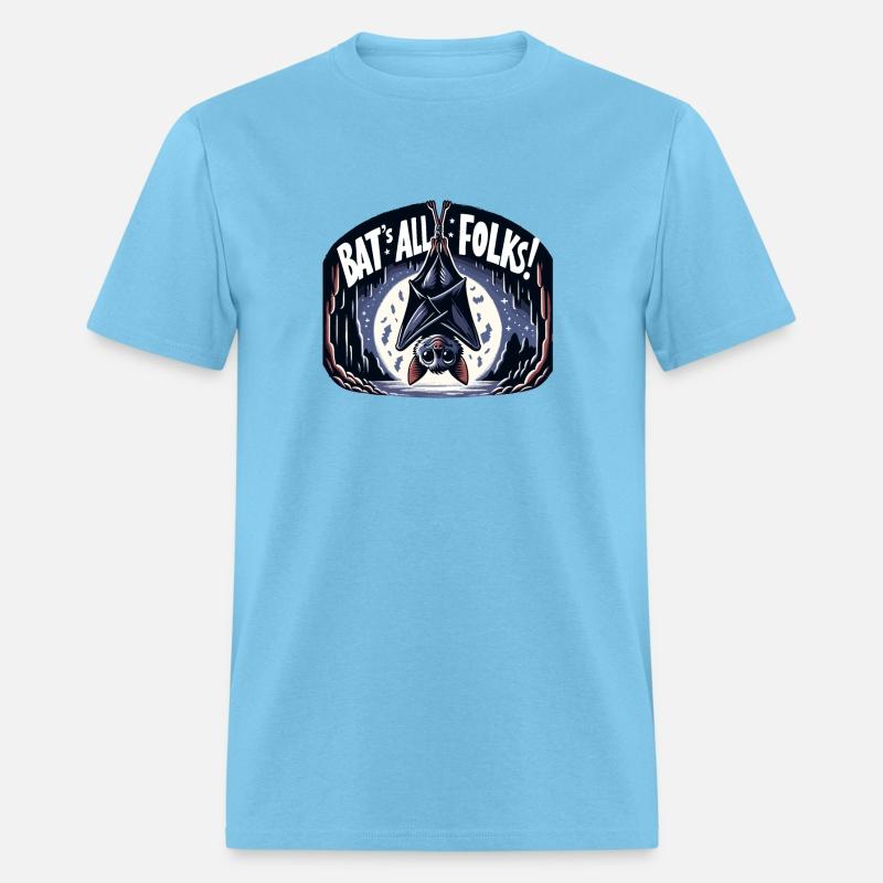 Adorable Bat Hanging Out Under the Moonlight Humor