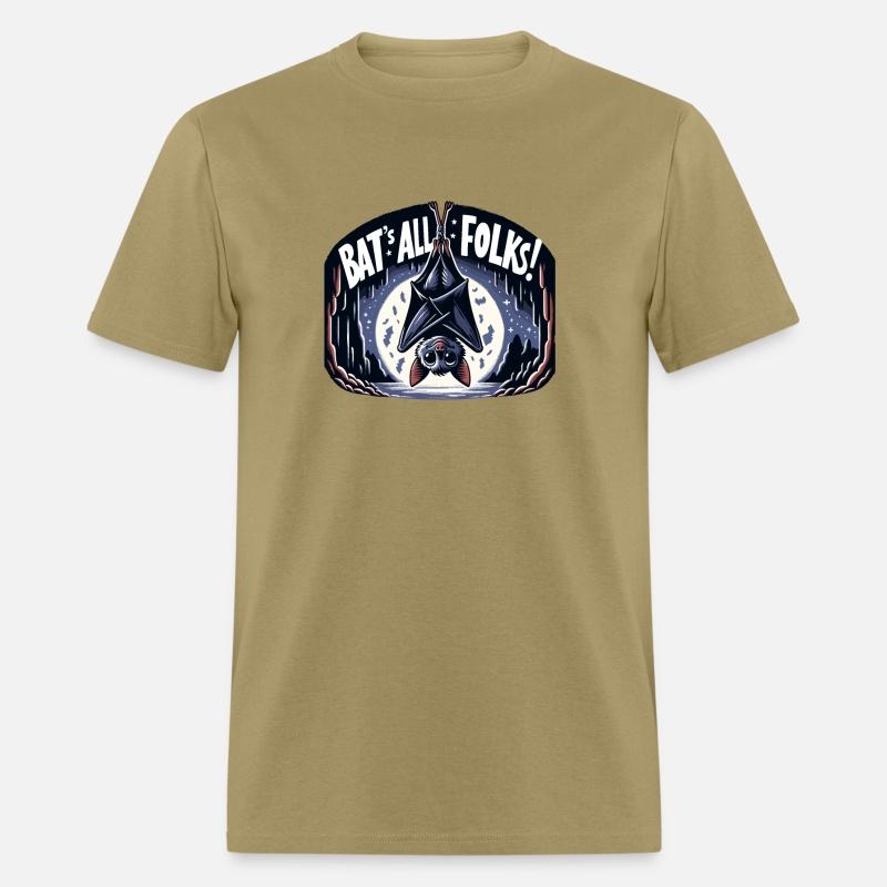 Adorable Bat Hanging Out Under the Moonlight Humor