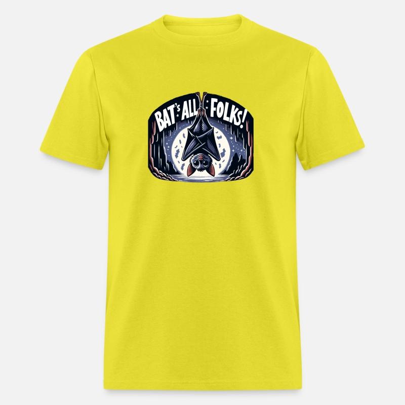 Adorable Bat Hanging Out Under the Moonlight Humor