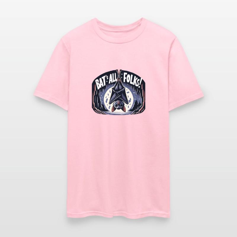 Adorable Bat Hanging Out Under the Moonlight Humor