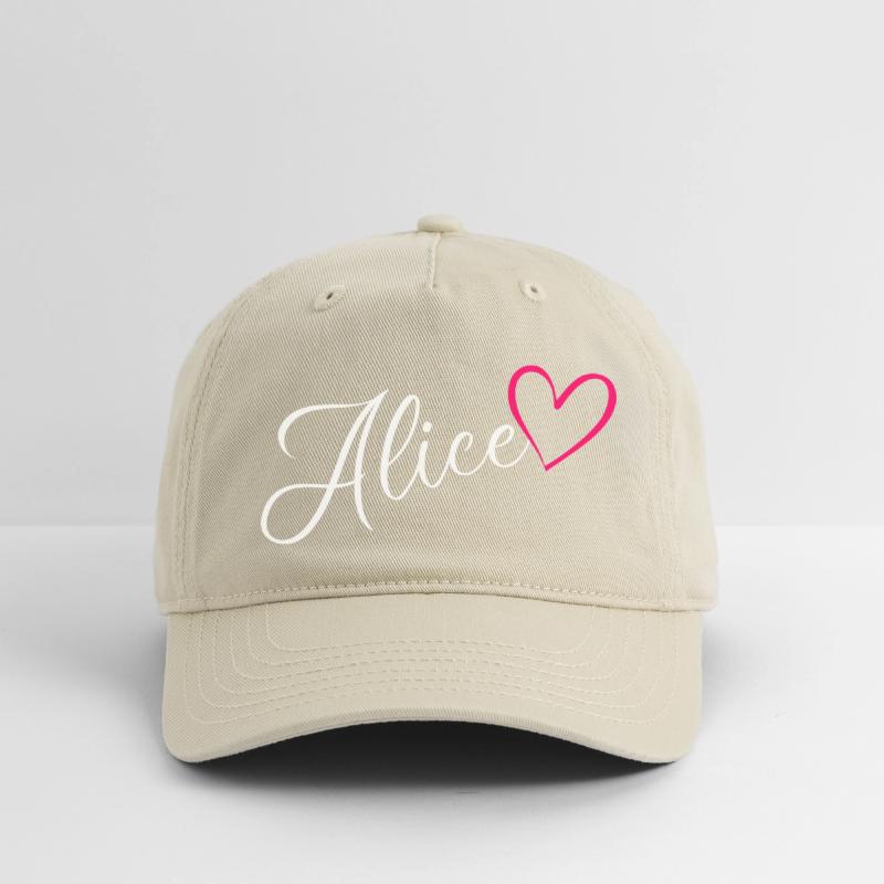 Alice Name Pink Heart