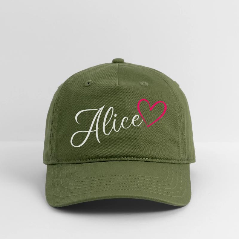 Alice Name Pink Heart