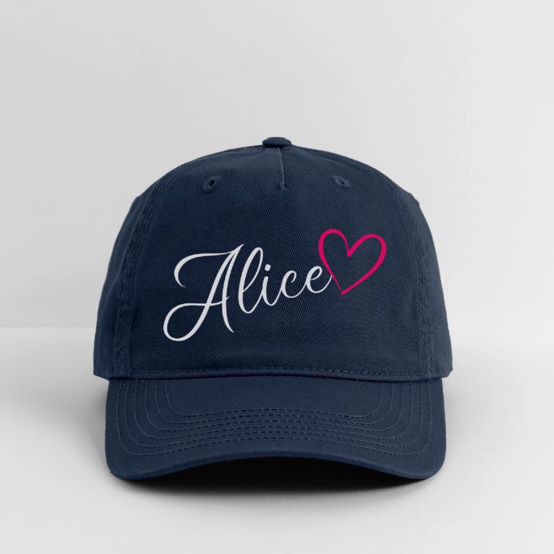 Alice Name Pink Heart
