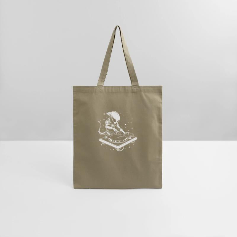 Alien Playing Turn Table Party