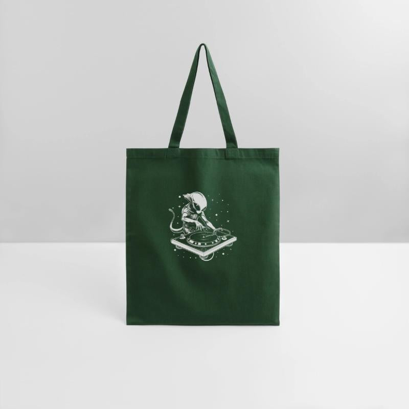 Alien Playing Turn Table Party