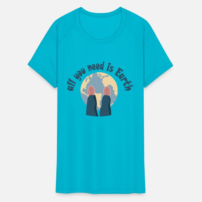 All you need is Earth ecological slogan